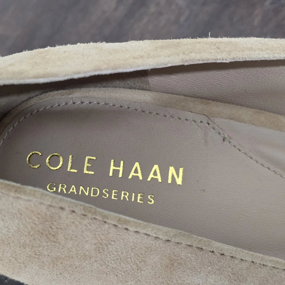 NWOT Cole Haan Grand360 Grandseries Gabble Pump Tan Heels Women's Sz 9B - Picture 5 of 12